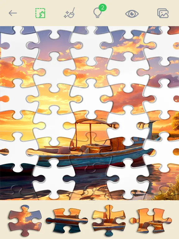 Jigsaw Puzzle: Classic Art iPad  스크린샷