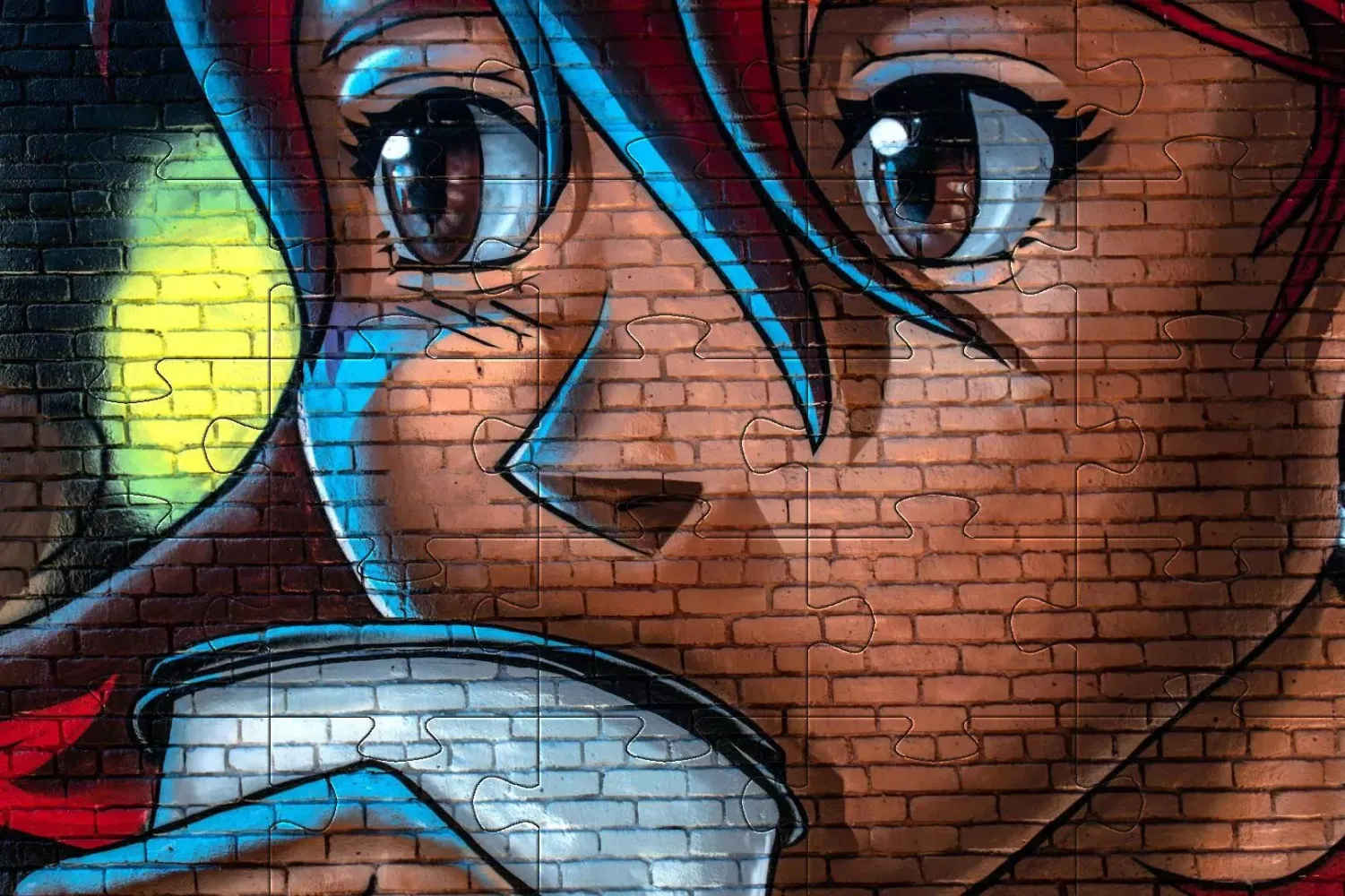 Anime jigsaw puzzles games Screenshots