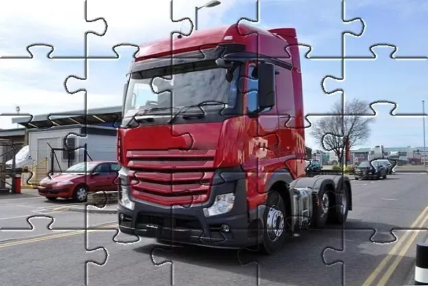 Jigsaw puzzles German trucks 스크린샷