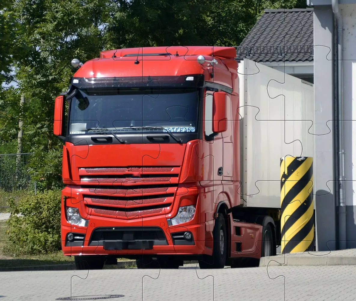 Jigsaw puzzles German trucks 스크린샷