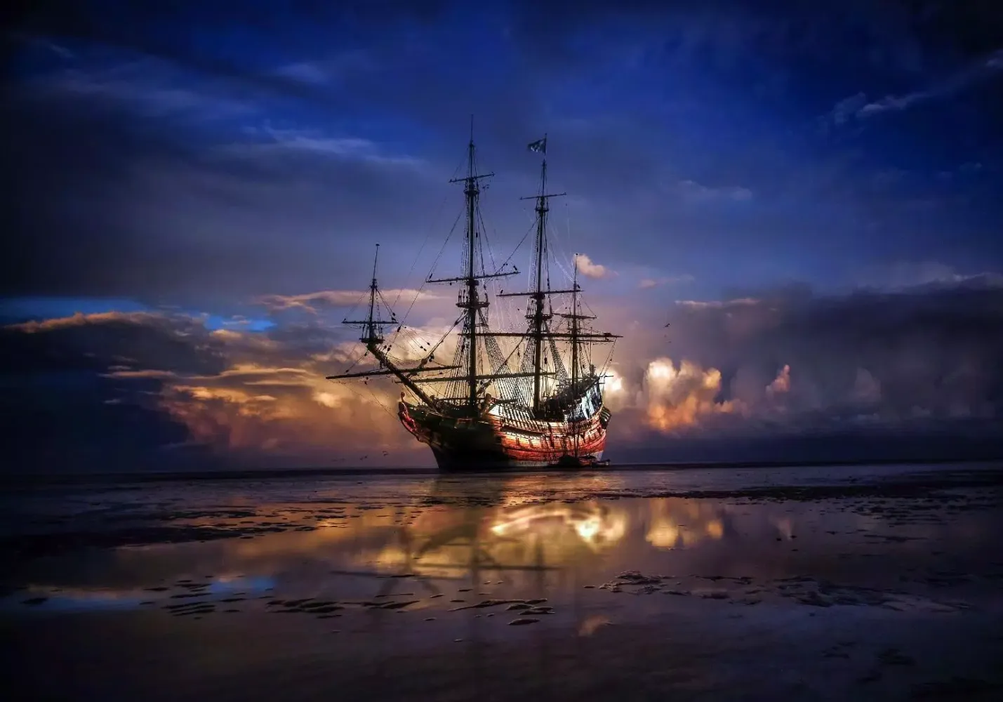 ภาพหน้าจอของ Pirate jigsaw puzzles games