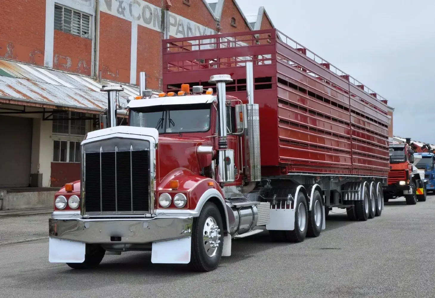 ภาพหน้าจอของ Jigsaw puzzle trailers truck