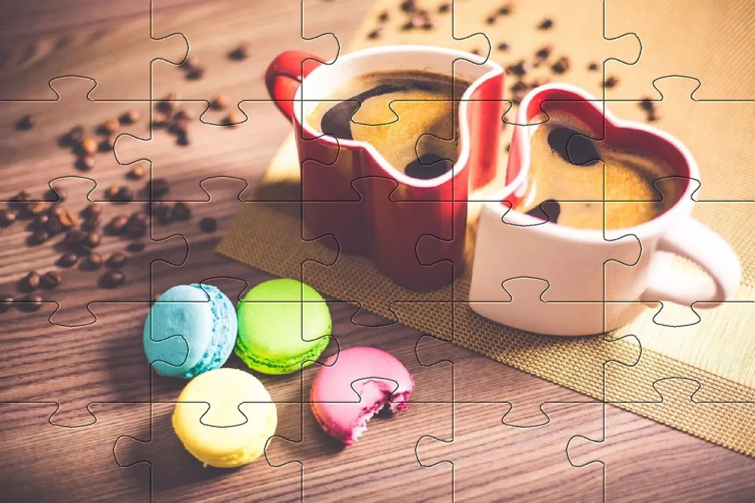 Zrzuty ekranu Sweets jigsaw puzzles