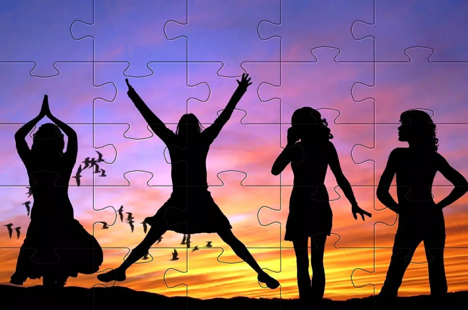 Women Jigsaw Puzzles Screenshots