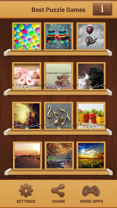 Tangkapan layar Best Jigsaw Puzzles Free - Brain Game For All Ages