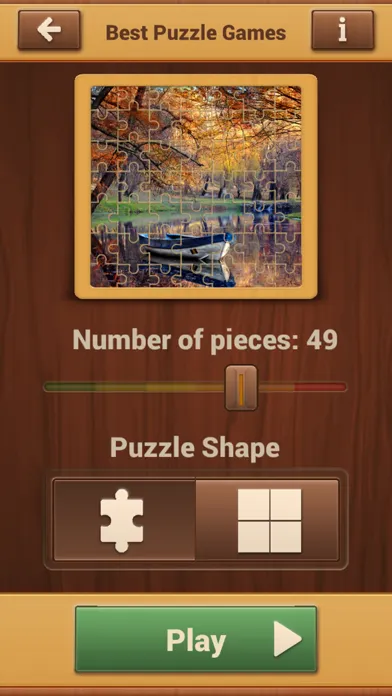 Tangkapan layar Best Jigsaw Puzzles Free - Brain Game For All Ages