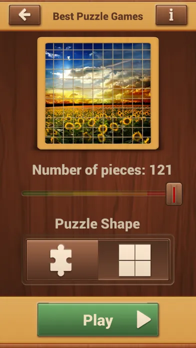 Tangkapan layar Best Jigsaw Puzzles Free - Brain Game For All Ages