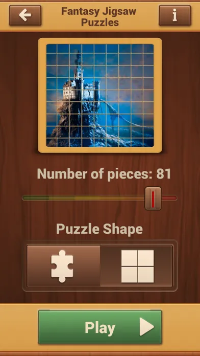 Tangkapan skrin Fantasy Jigsaw Puzzles - Magic Puzzle Game