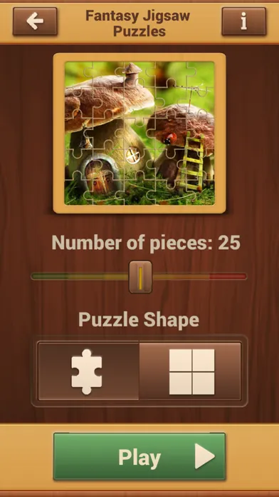 Tangkapan skrin Fantasy Jigsaw Puzzles - Magic Puzzle Game