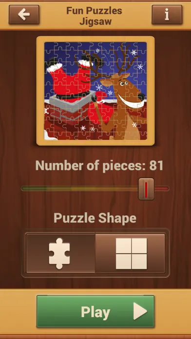 Fun Jigsaw Puzzles - Free Brain Training Games Ekran Görüntüleri
