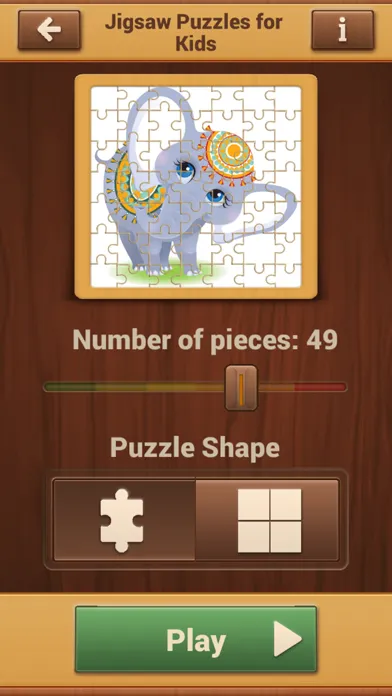 Puzzles For Kids - Educational Jigsaw Puzzle Games スクリーンショット