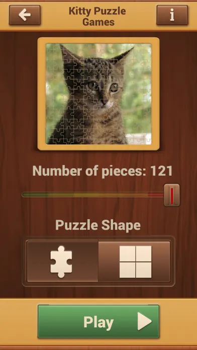 Cute Kitty Jigsaw Puzzle Games - Kitten Puzzles应用截图