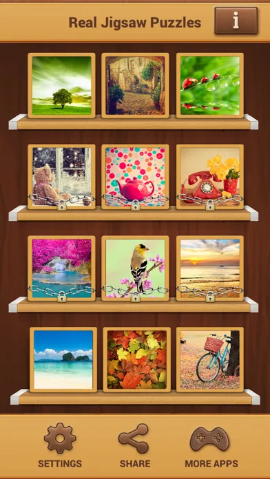 Real Jigsaw Puzzles - Free Mind Games For All Ages سکرین شاٹس