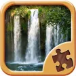 Waterfall Jigsaw Puzzles - Nature Picture Puzzle