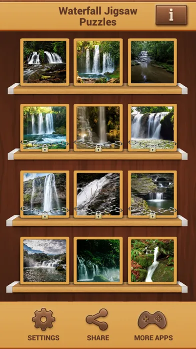 Waterfall Jigsaw Puzzles - Nature Picture Puzzle स्क्रीनशॉट