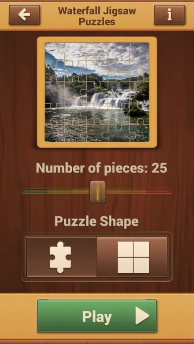 Waterfall Jigsaw Puzzles - Nature Picture Puzzle स्क्रीनशॉट