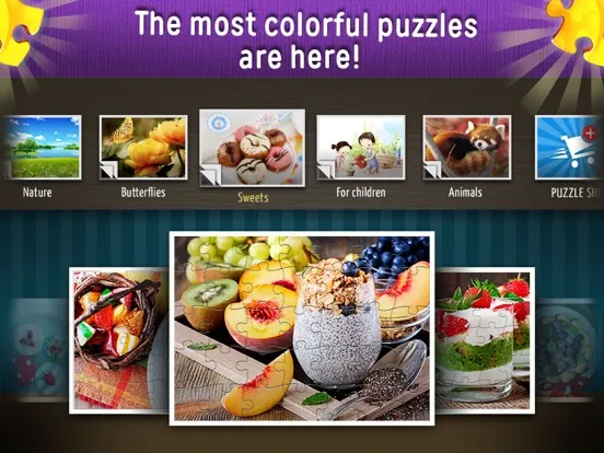 Capturas de pantalla de Jigsaw Puzzles World iPad 