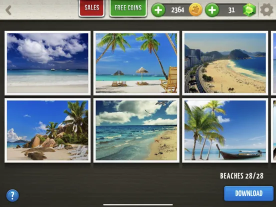 Capturas de pantalla de Jigsaw Puzzles World iPad 