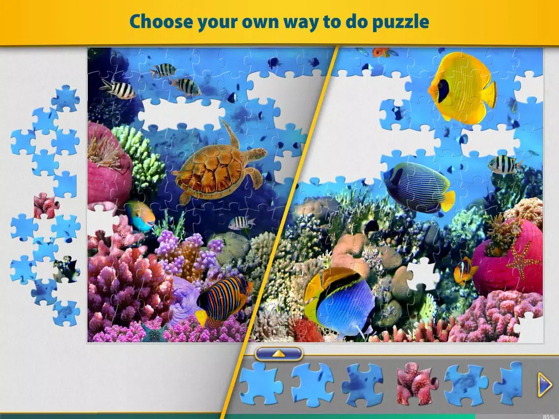 Capturas de tela do Jigsaw Puzzles Craft iPad 