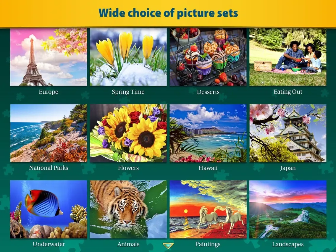 Capturas de tela do Jigsaw Puzzles Craft iPad 