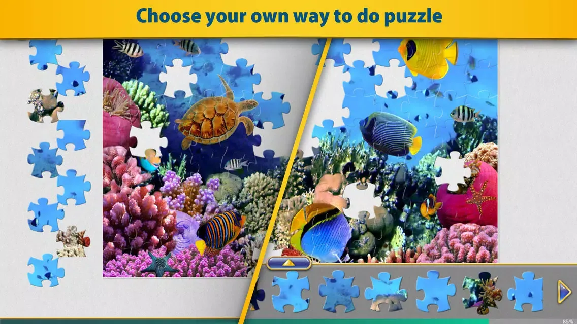 Capturas de tela do Jigsaw Puzzles Craft