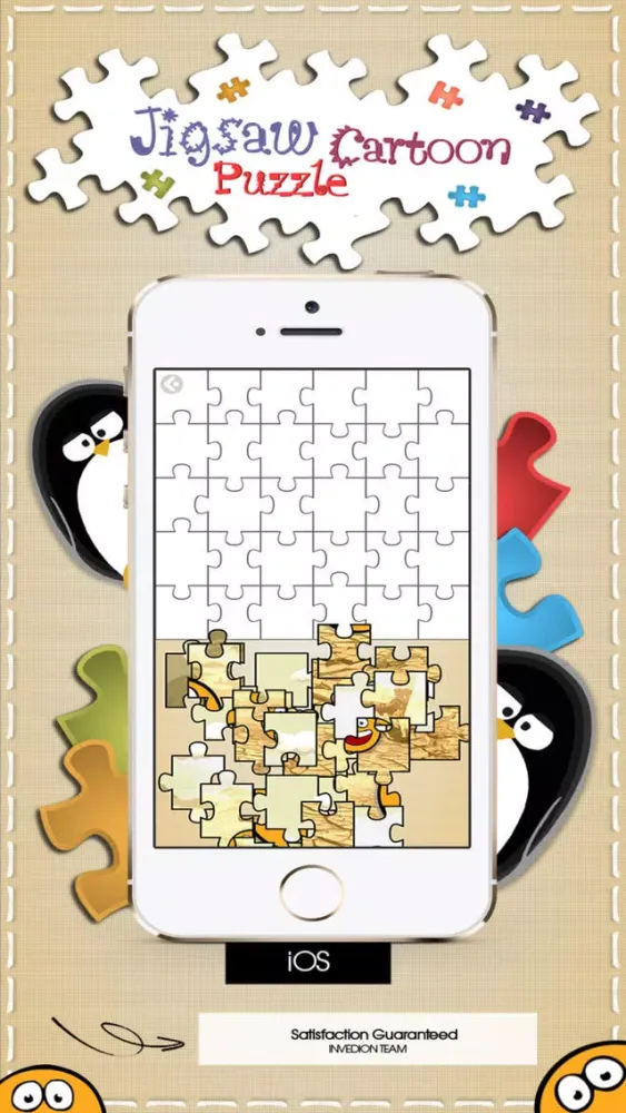 Jigsaw Puzzle Game Cartoon سکرین شاٹس