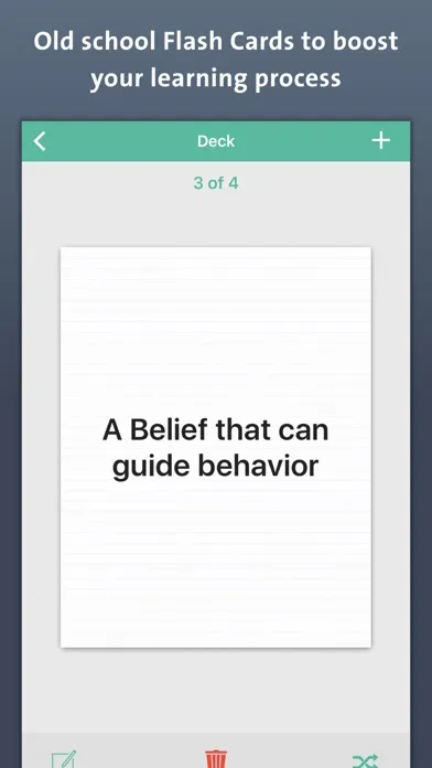 Simple Flashcards | Motivates you to study & learn in an enjoyable way Screenshots