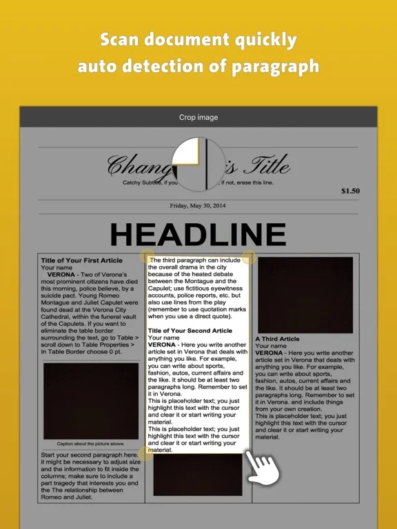 Captures d'écran de Quick Scanner & OCR | ماسحة سريعة iPad 