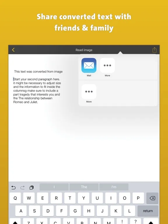 Captures d'écran de Quick Scanner & OCR | ماسحة سريعة iPad 
