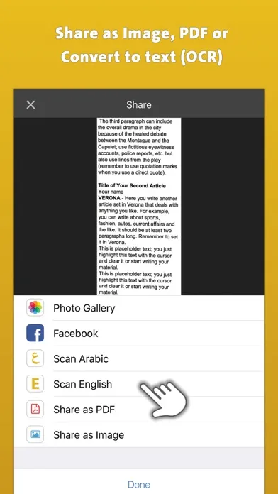 Captures d'écran de Quick Scanner & OCR | ماسحة سريعة