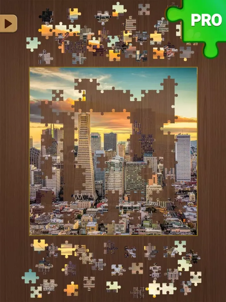 Captures d'écran de Jigsaw Puzzles PRO: Amazing Brain Training Jigsaws iPad 