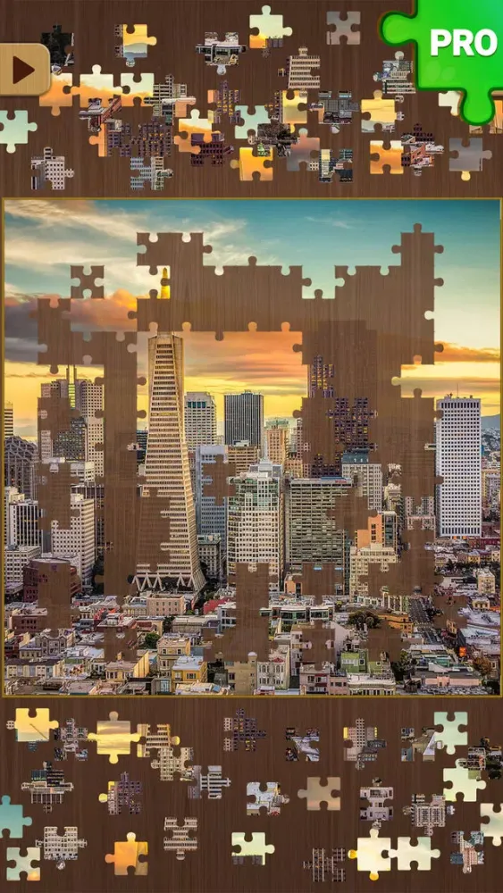 Captures d'écran de Jigsaw Puzzles PRO: Amazing Brain Training Jigsaws