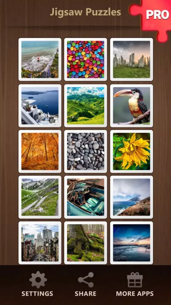 Jigsaw Puzzle Games PRO: Brain Training Jigsaws स्क्रीनशॉट
