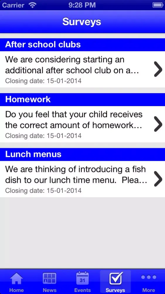 Capturas de pantalla de Caister Infant School