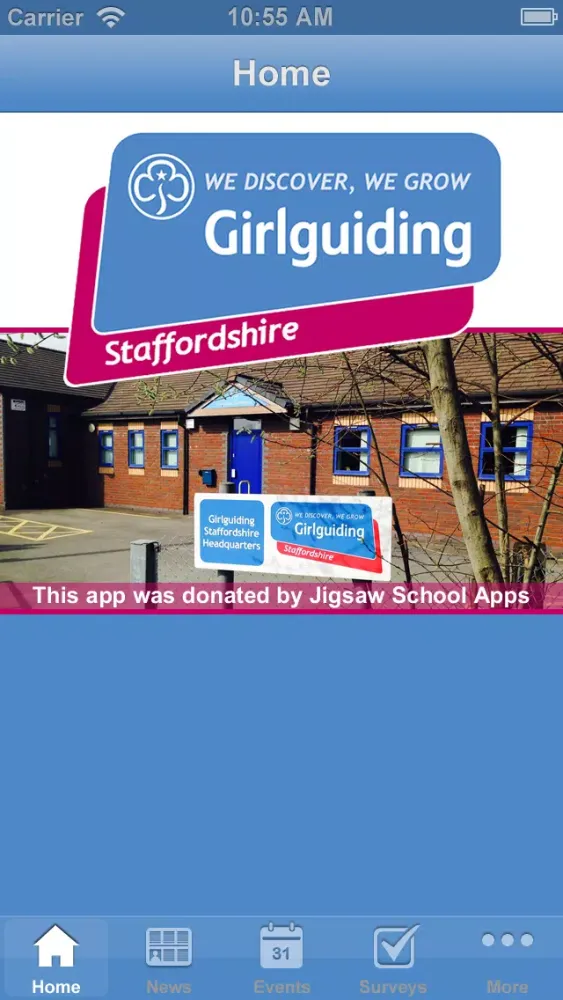 Girlguiding Staffordshire Ekran Görüntüleri