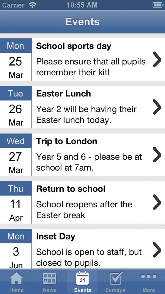 Highworth Grammar School Screenshots