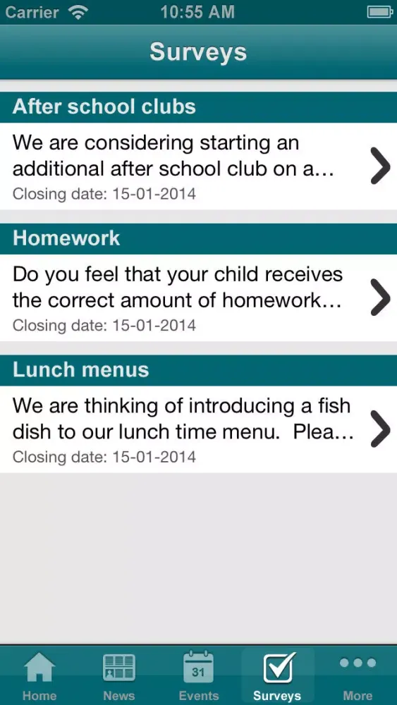 St Chad's Catholic and C of E High School Screenshots