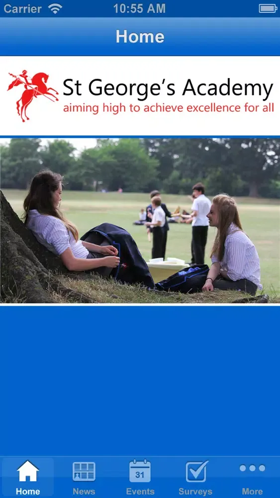 Ảnh chụp màn hình của St George's Academy
