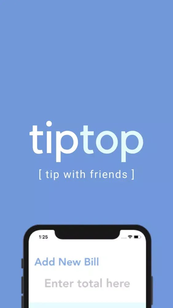 Captures d'écran de TipTop - tip with friends