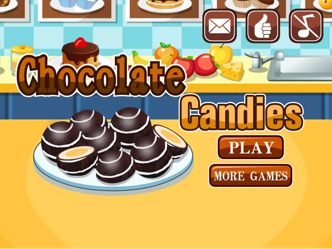 Zrzuty ekranu Chocolate Candies Maker Fever iPad 