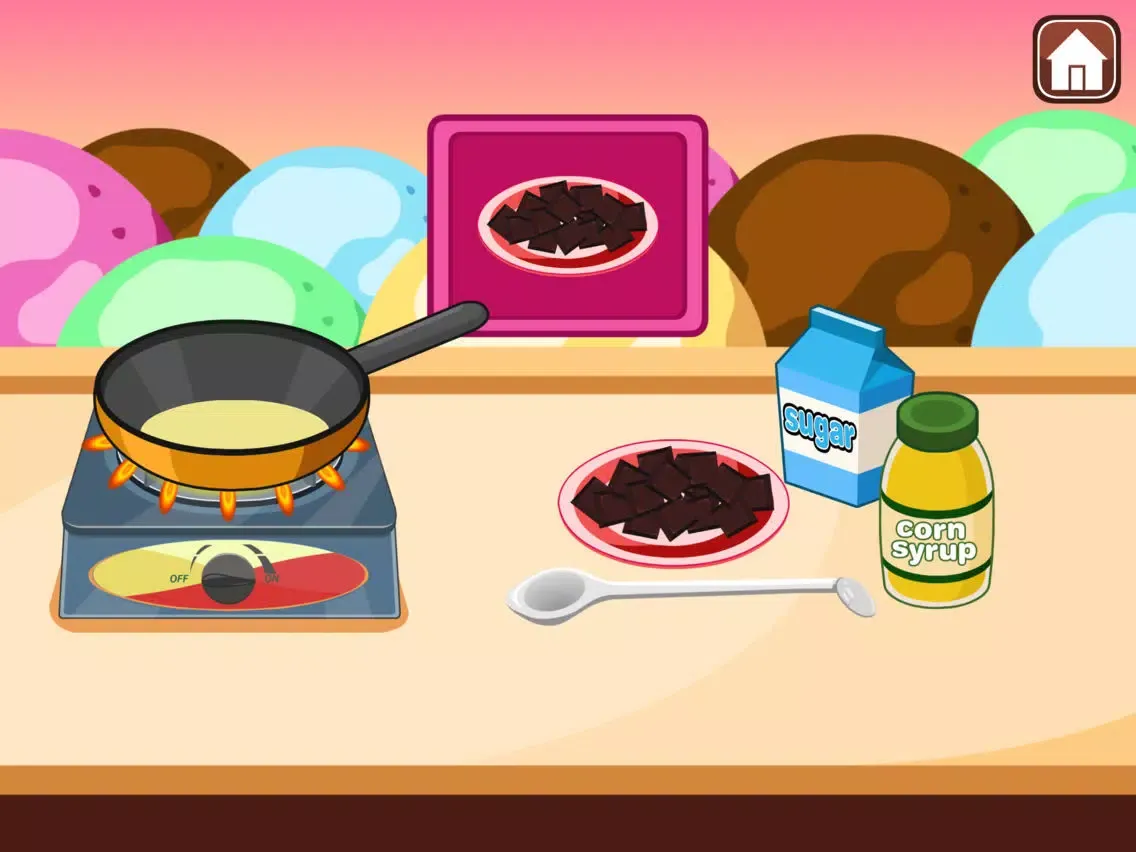 Zrzuty ekranu Chocolate Candies Maker Fever iPad 
