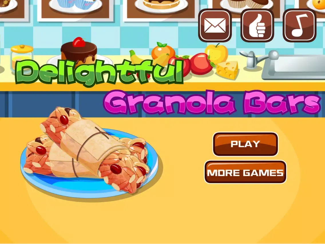 Chocolate GranolaBars Maker iPad  スクリーンショット