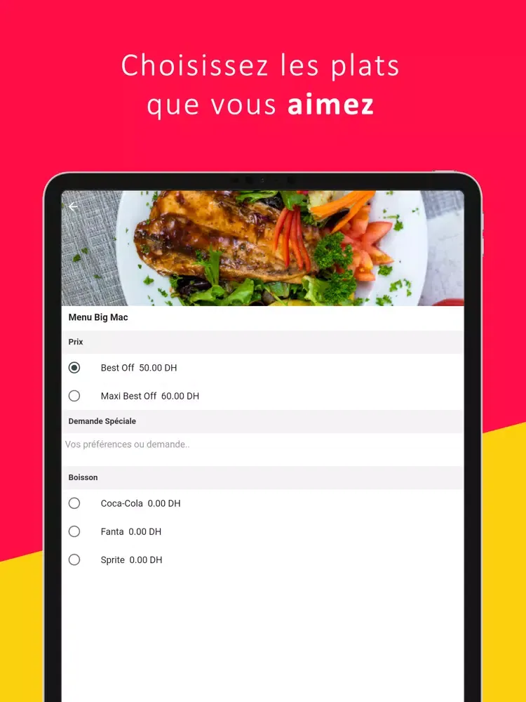 Capturas de tela do Jiib - Delivery App iPad 