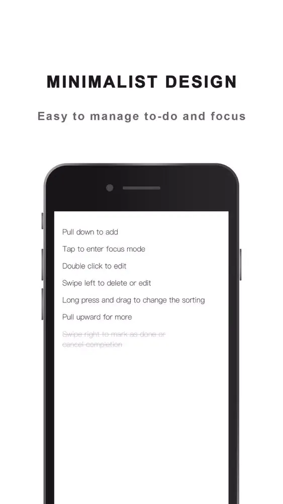 Focus-Minimalist Memo list স্ক্রিনশট