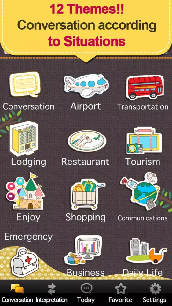 Capturas de pantalla de Conversation master [14 Lang]