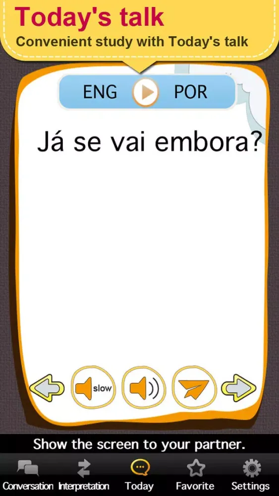 Capturas de pantalla de Conversation master [14 Lang]