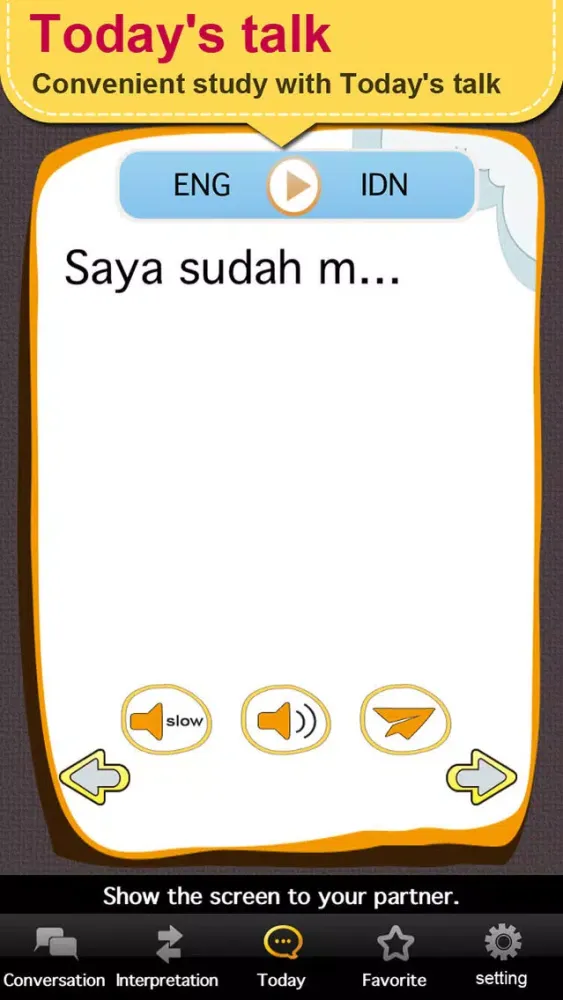 Capturas de tela do Indonesian master [Premium]