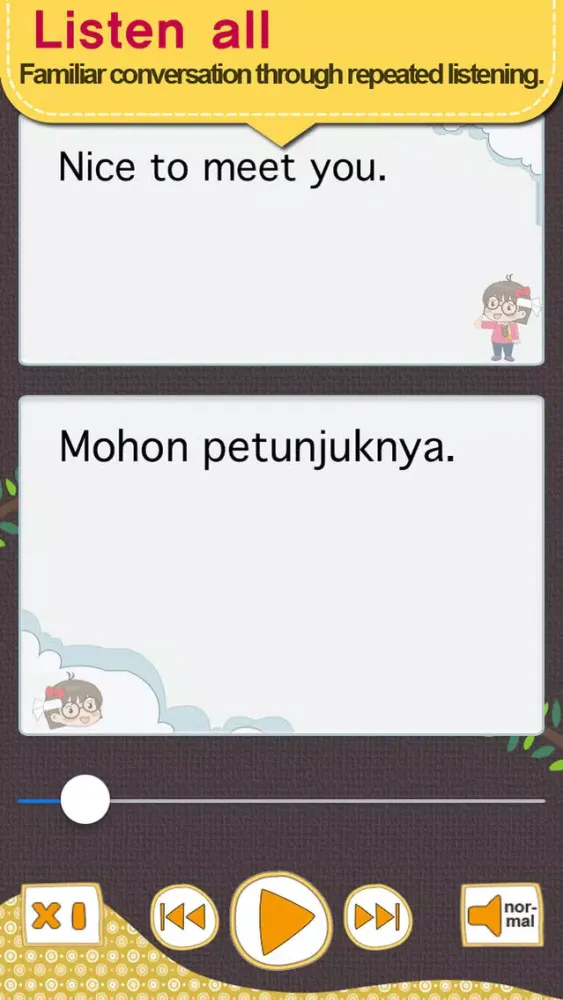 Capturas de tela do Indonesian master [Premium]