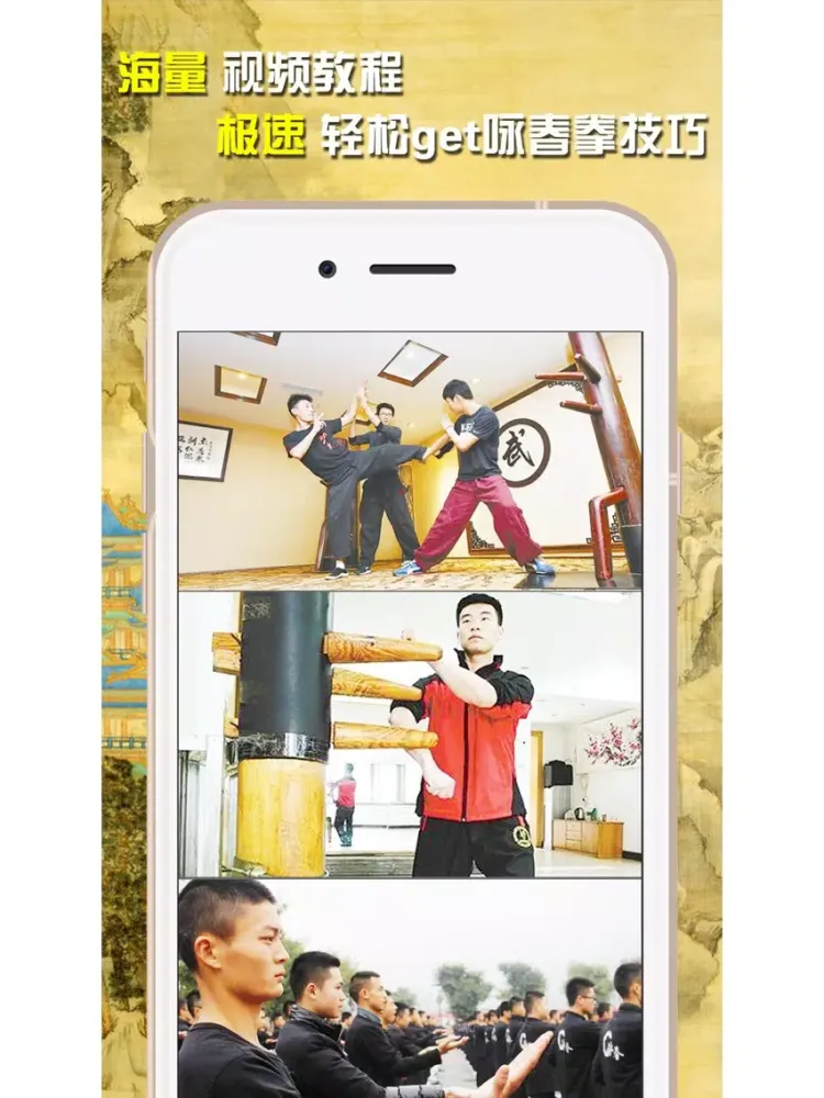 咏春拳-入门到高手，武术名家详细视频教学 iPad  Ekran Görüntüleri