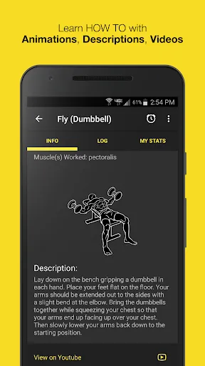 Capturas de pantalla de WORKIT Workout Tracker Gym Log